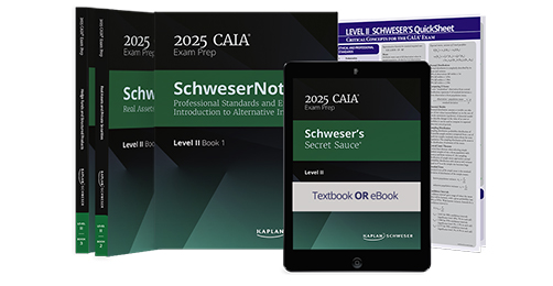 2025 CAIA Level 2 Schweser Notes